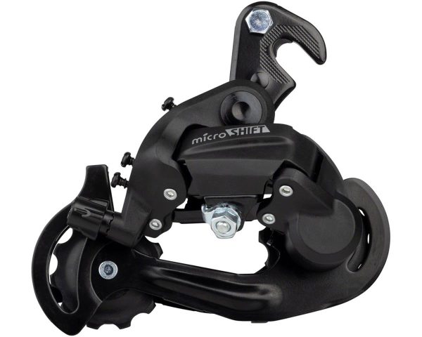 Microshift M21 Rear Derailleur (Black) (6/7 Speed) (Short Cage) (Dropout Claw Hanger)