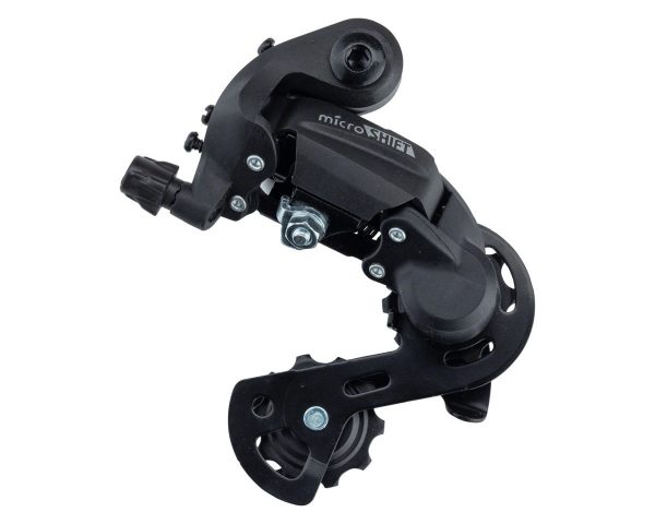 Microshift M21 Rear Derailleur (Black) (6/7 Speed) (Super Short Cage)