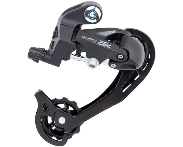 Microshift M26C Rear Derailleur (Black) (7/8 Speed) (Long Cage) (For 13-34t Freewheel)