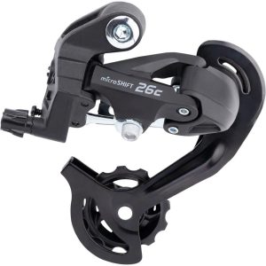 Microshift M26C Rear Derailleur (Black) (7/8 Speed) (Short Cage) (For 13-34t Freewheel)