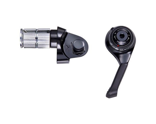 Microshift Mountain Bar End Shifter (Right) (1 x 11 Speed) (SRAM Compatible)