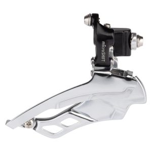 Microshift R10 Front Derailleur (3 x 10 Speed) (Braze-On) (Down Swing) (Bottom Pull) (Shimano Compat