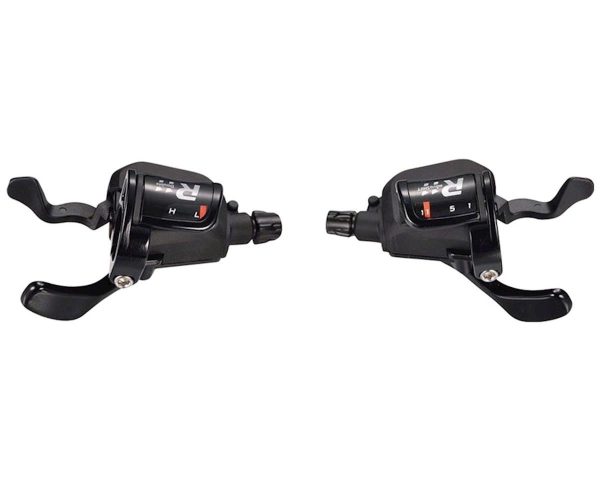 Microshift R11 Road Flat Bar Trigger Shifter Set (Black) (Pair) (2 x 11 Speed) (Shimano Compatible)