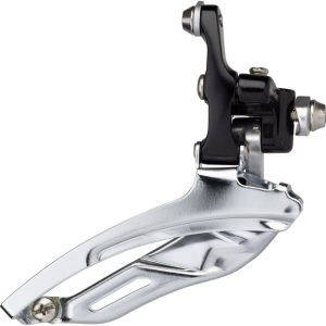 Microshift R439 Front Derailleur (Black/Silver) (Braze-On) (3 x 9 Speed) (Bottom Pull) (Shimano Comp