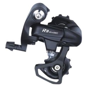 Microshift R8 Rear Derailleur (Black) (8/9 Speed) (Short Cage) (Shimano Compatible)