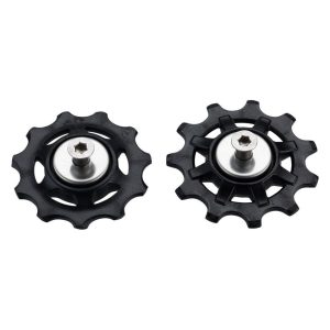 Microshift Rear Derailleur Pulley Kit (Black) (Clutch-Style Derailleurs)