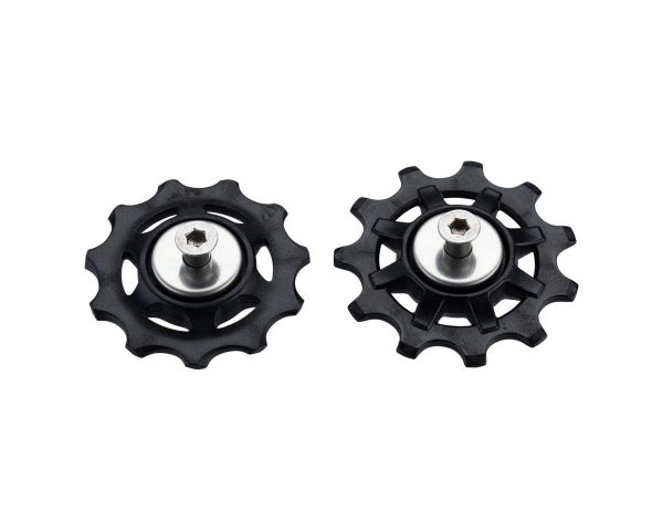 Microshift Rear Derailleur Pulley Kit (Black) (Clutch-Style Derailleurs)