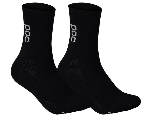 POC Soleus Lite Long Sock (Uranium Black) (M)