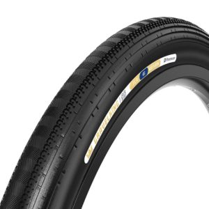 Panaracer Gravel King SS TLR Gravel Tyre - 700c - Black / 700c / 35mm / Clincher / Folding