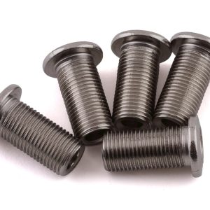 Problem Solvers 16mm Inner Chainring Bolts (Silver) (Stainless Steel)