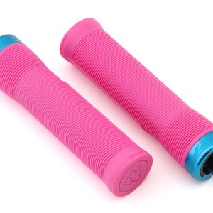 Race Face Chester Lock-On Grips (Magenta/Turquoise) (31mm)