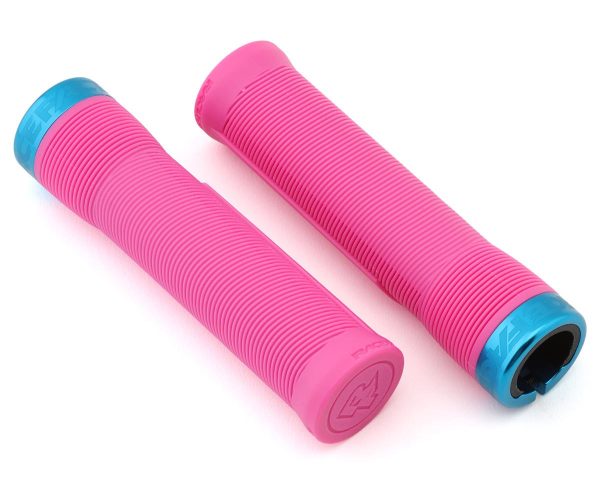 Race Face Chester Lock-On Grips (Magenta/Turquoise) (31mm)