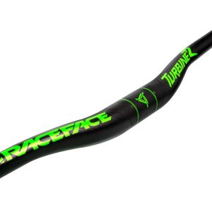 Race Face Turbine-R Riser Bar (Green) (35mm) (20mm Rise) (800mm) (5/8deg Sweep)