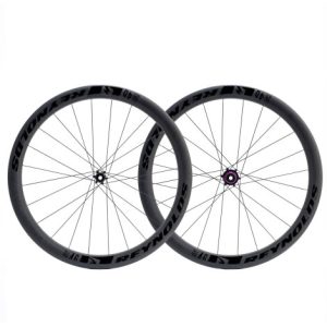 Reynolds BlackLabel 46 Expert Tubeless Disc Road Wheelset - Black / Shimano / 12mm Front - 142x12mm Rear / Centerlock / Pair / 11-12 Speed / Clincher / 700c