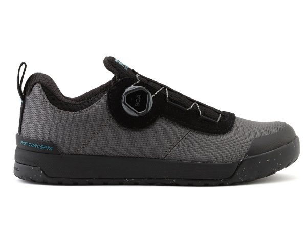 Ride Concepts Women's Accomplice Clip BOA Mountain Bike Shoes (5.5) (Charcoal/Tahoe Blue)