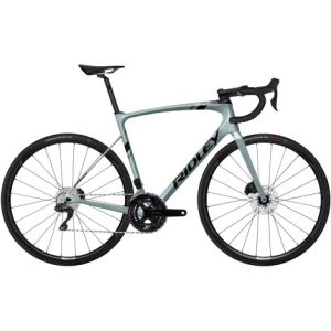 Ridley Fenix Disc 105 DI2 Carbon Road Bike - 2024 - Venice Blue Metallic / Black Metallic / Empress Grey Metallic / M