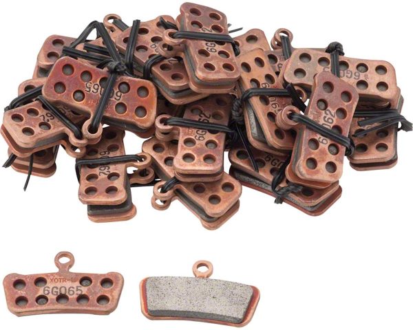 SRAM Bulk Disc Brake Pads (Sintered) (SRAM Guide, Avid Trail) (Steel Back/Powerful) (20 Pairs)