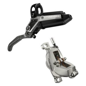 SRAM Code Ultimate Stealth Hydraulic Disc Brake Lever (Black/Silver) (Right) (Caliper Included)