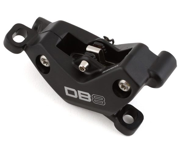 SRAM DB8 Disc Brake Caliper (Black) (4-Piston) (Hydraulic) (Front or Rear) (Post Mount)