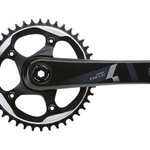 SRAM Force 1/CX1 Crankset (Black) (1 x 10/11 Speed) (GXP Spindle) (170mm) (42T) (110 BCD)