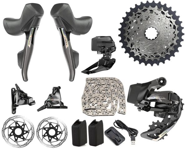 SRAM Force AXS Road Groupset (Unicorn Grey) (2 x 12 Speed) (10-33T)