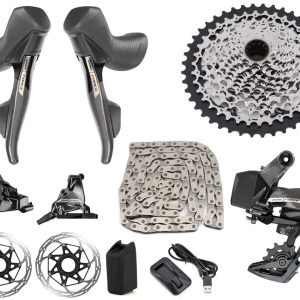 SRAM Force AXS XPLR Gravel Groupset (Unicorn Grey) (1 x 12 Speed) (10-44T)