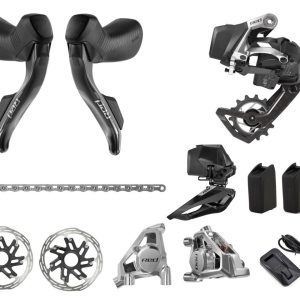 SRAM RED AXS Road Groupset (Black/Silver) (2 x 12 Speed) (E1) (2024)