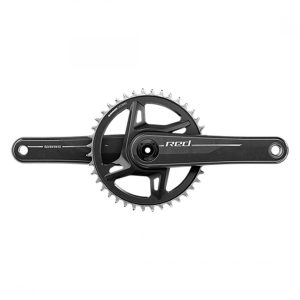 SRAM RED XPLR 1x Crankset (Natural Carbon) (12/13 Speed) (DUB Wide) (160mm) (40T) (E1) (2024)