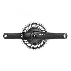 SRAM RED XPLR AXS 1x Power Meter Crankset (Natural Carbon) (12/13 Speed) (165mm) (40T) (DUB Wide) (E