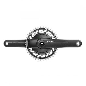 SRAM RED XPLR AXS 1x Power Meter Crankset (Natural Carbon) (12/13 Speed) (165mm) (42T) (DUB Wide) (E