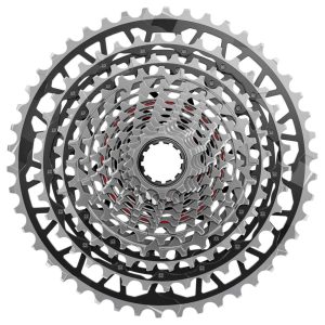 SRAM RED XPLR XG-1391 Cassette (Silver/Black) (13 Speed) (XDR) (10-46T) (2024)