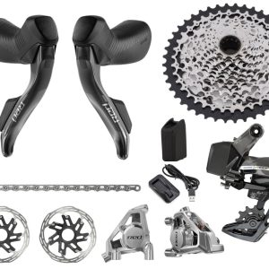 SRAM RED/Force AXS XPLR Gravel Groupset (Black) (1 x 12 Speed) (10-44T) (E1) (2024)