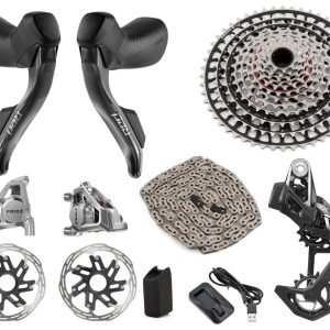 SRAM RED/XX SL Eagle AXS Transmission Mullet Groupset (Black) (1 x 12 Speed) (10-52T) (E1) (2024)