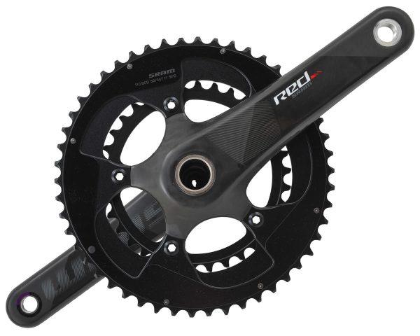 SRAM Red Compact Crankset (Black) (2 x 11 Speed) (GXP Spindle) (C2) (170mm) (50/34T) (110 BCD)