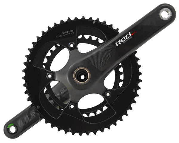 SRAM Red Compact Crankset (Black) (2 x 11 Speed) (GXP Spindle) (C2) (172.5mm) (50/34T) (110 BCD)