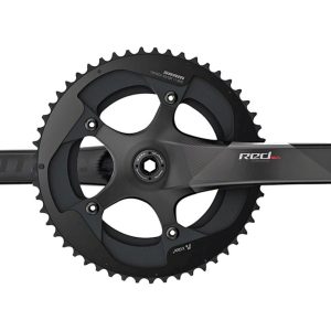 SRAM Red Compact Crankset (Black) (2 x 11 Speed) (GXP Spindle) (C2) (175mm) (50/34T) (110 BCD)