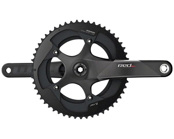 SRAM Red Compact Crankset (Black) (2 x 11 Speed) (GXP Spindle) (C2) (175mm) (50/34T) (110 BCD)