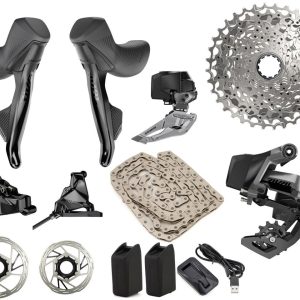 SRAM Rival AXS Road Groupset (Black) (2 x 12 Speed) (10-36T)