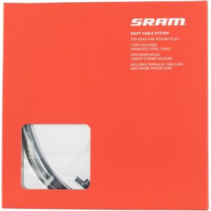 SRAM Shift Cable & Housing Kit (Black) (4mm) (1.1mm) (1500/2300mm)