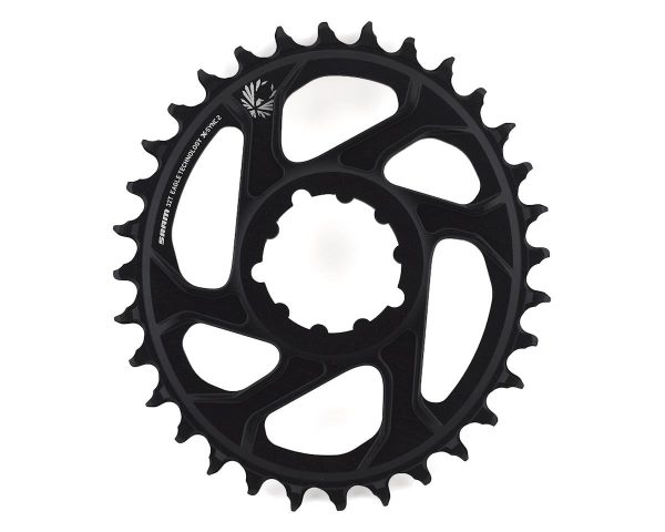 SRAM X-Sync 2 Eagle Direct Mount Oval Chainring (Black) (1 x 10/11/12 Speed) (Single) (3mm Offset/Bo