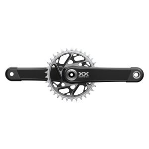 SRAM XX SL Eagle T-Type Crankset (Black) (12 Speed) (DUB) (175mm) (SRAM Direct Mount)