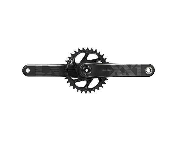 SRAM XX1 Eagle Carbon Fat Bike Crankset (Black) (Direct Mount) (175mm) (30T) (DUB Spindle) (190mm Re