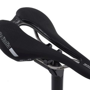 Selle Italia SLR Lady Boost Superflow Saddle (Black) (Titanium Rails) (L3) (145mm)