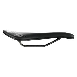 Selle San Marco Aspide Short Racing Saddle (Black) (L3) (155mm) (Xsilite Hollow Stainless Steel)