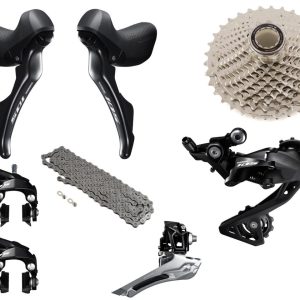 Shimano 105 R7000 Mechanical Road Groupset (Black) (2 x 11 Speed) (Mechanical Brake)