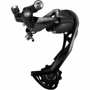 Shimano Alivio M3100 Rear Derailleur - 9 Speed - Black / 9 Speed / SGS