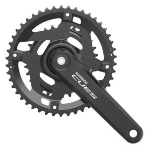 Shimano CUES FC-4010-2 Crankset (Black) (2 x 9/10/11 Speed) (170mm) (46/30T) (Hollowtech II)