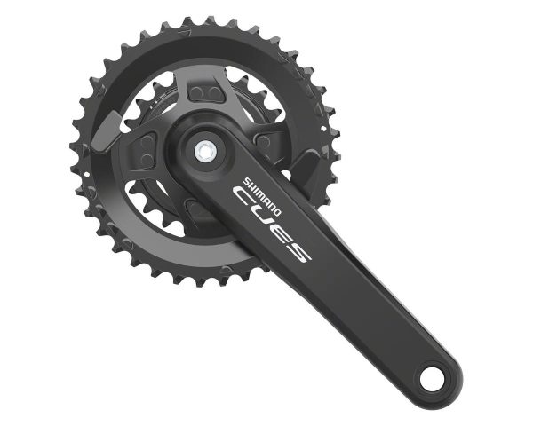 Shimano CUES FC-U4000-2 Crankset w/Chainrings (Black) (2 x 9/10/11) (170mm) (36/22T) (Square Taper)