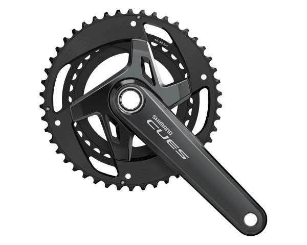 Shimano CUES FC-U8000-2 Crankset (Black) (2 x 11 Speed) (170mm) (46/32T) (Hollowtech II)