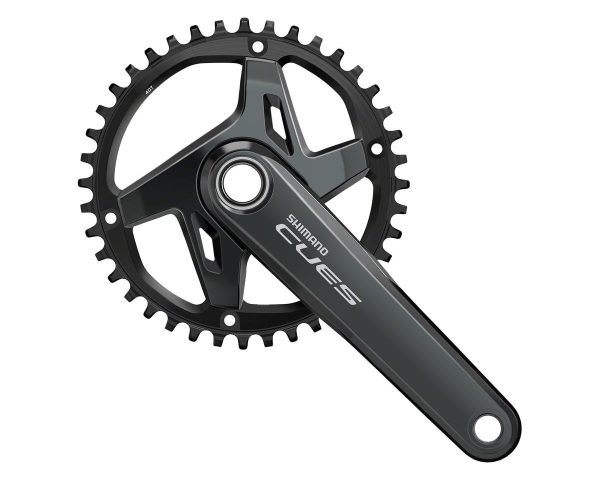 Shimano Cues FC-U8000-1 Crankset (Black) (1 x 9/10/11-Speed) (170mm) (40T) (Hollowtech II)